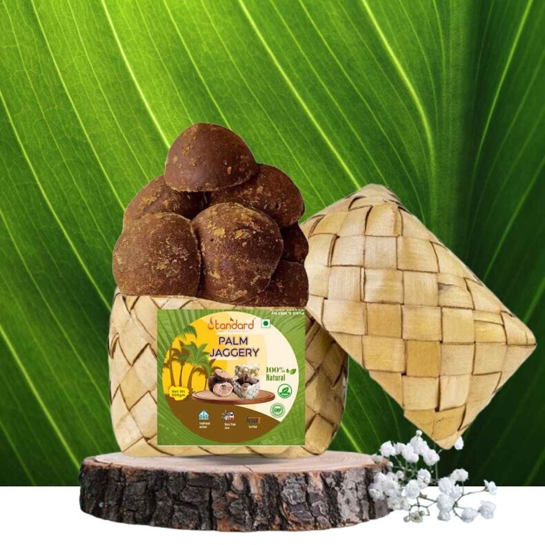 Palm Jaggery/ கருப்பட்டி / ತಾಳೆ ಬೆಲ್ಲ / తాటి బెల్లం / ताड़ का गुड़ / കരിപെട്ടി 1 Buy Now Organic Palm Jaggery, A Natural Sweetener Made From The Sap Of Palm Trees, Rich In Essential Minerals And A Healthy, Unrefined Alternative To Sugar