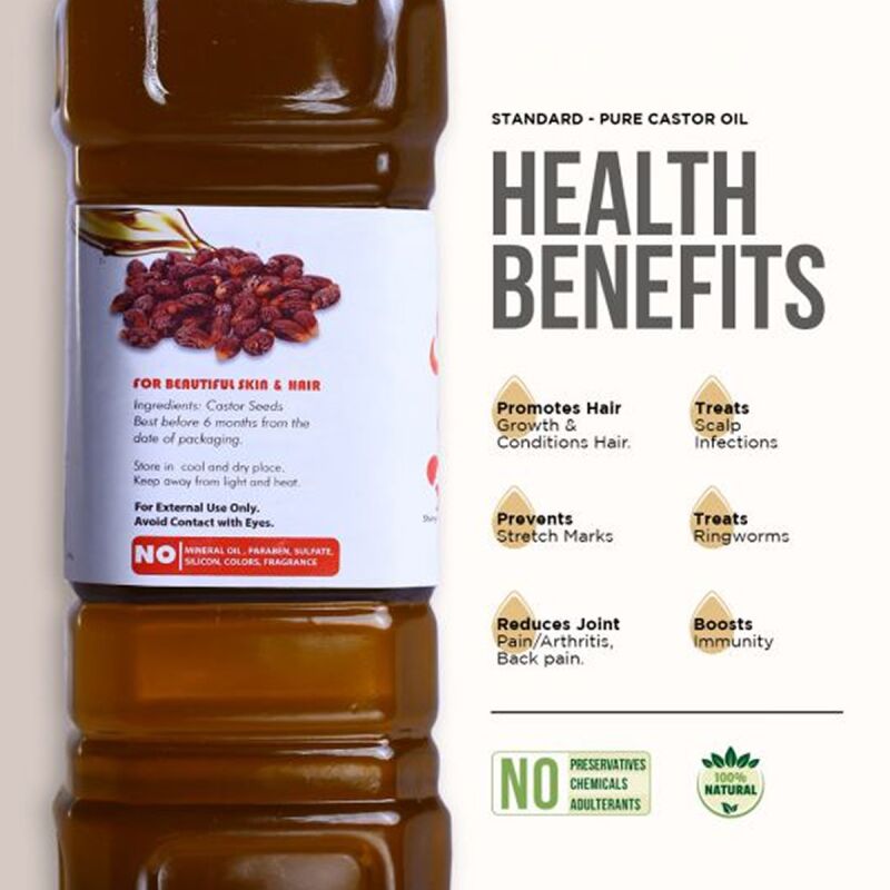 Cold Pressed Castor Oil 2 Nallenai-Yel Ennai