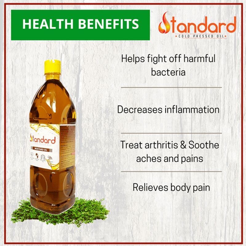 Cold Pressed Kachi Ghani Mustard Oil / Sarson Ka Tel - 100% Natural, Unrefined &Amp; Perfect For Healthy, Digestive-Friendly Cooking 3 Buy 100% Mustard Oil Cold Pressed