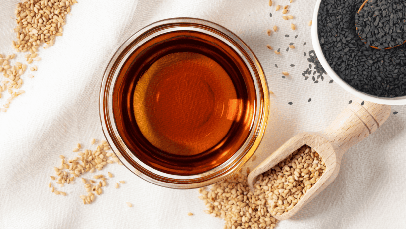 Sesame Oil / Gingelly Oil / Til Oil (Cold Pressed) 1 Cold Pressed Sesame Oil, Also Known As Gingelly Oil Or Til Oil, Pure And Natural For Cooking And Health Benefits